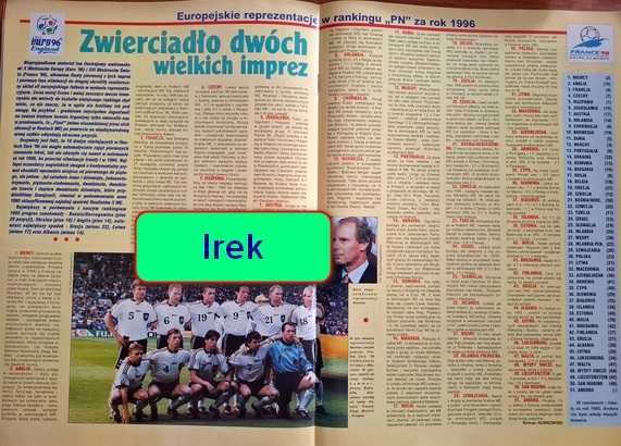 Tygodnik "Piłka Nożna" - rocznik 1997