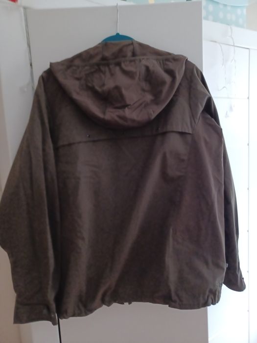 Lekki komplet Graff L oliwkowo zielony kurtka I spodnie