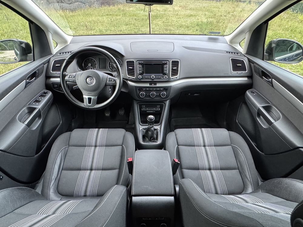 VW SHARAN 7os, webasto, hak,