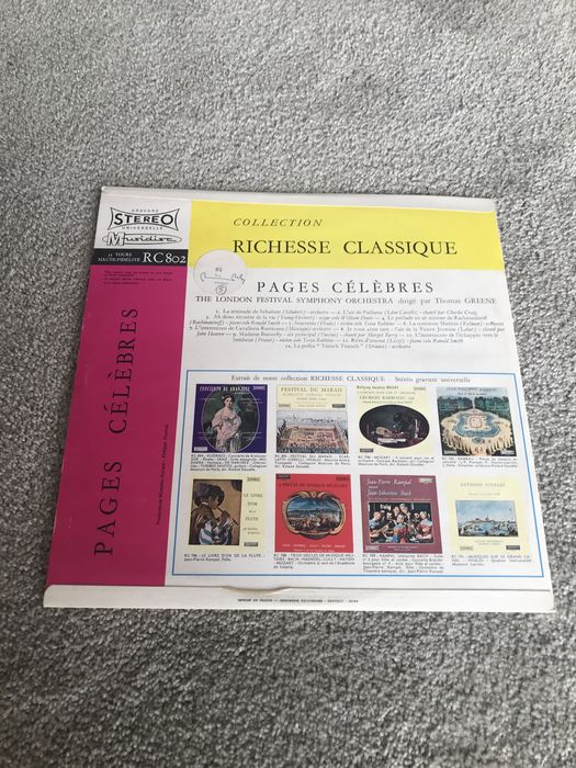 Vinil Pages Célèbres