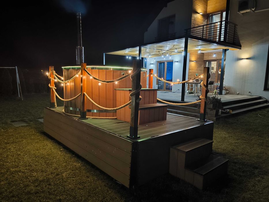 Mobilna Balia i Sauna Majorka na Wynajem - SPA w Twoim ogrodzie!