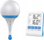 steinbach 061340 lampa solarna z termometrem radiowym