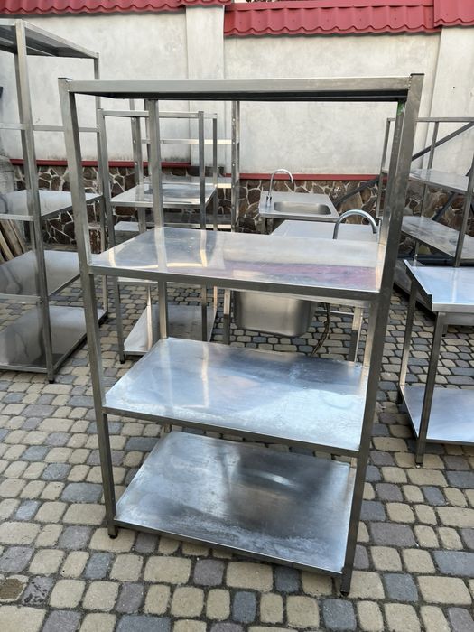 Стелаж нержавійка,стеллаж нержавейка