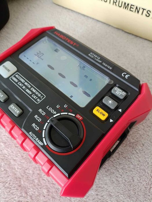 Habotest HT5910 - Miernik rezystancji pętli zwarcia / RCD tester