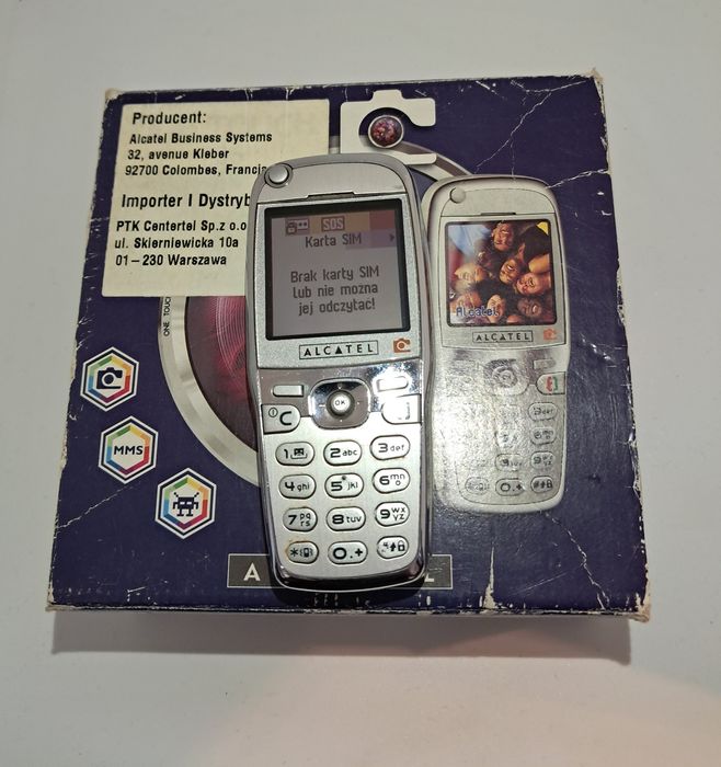 Alcatel One Touch 735 - pełen komplet idealny do kolekcji.
