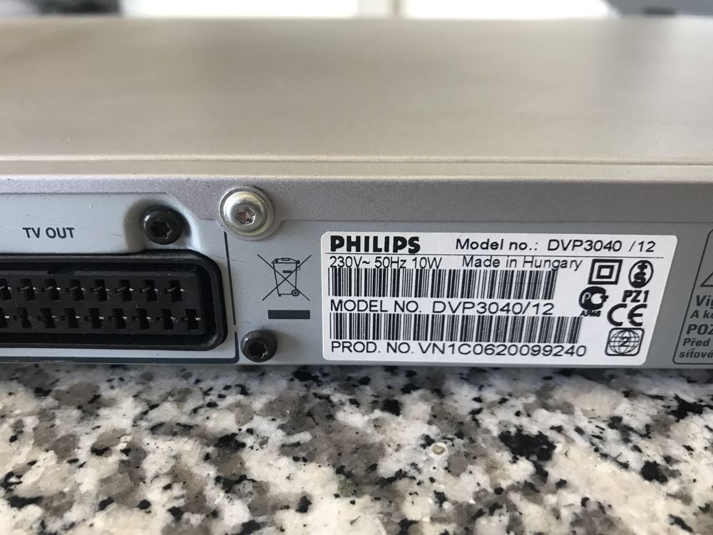 Dvd philips 3040