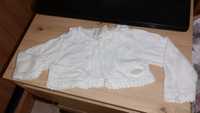 Sweterek bolerko białe dla dziewczynki 62/68 Mayoral