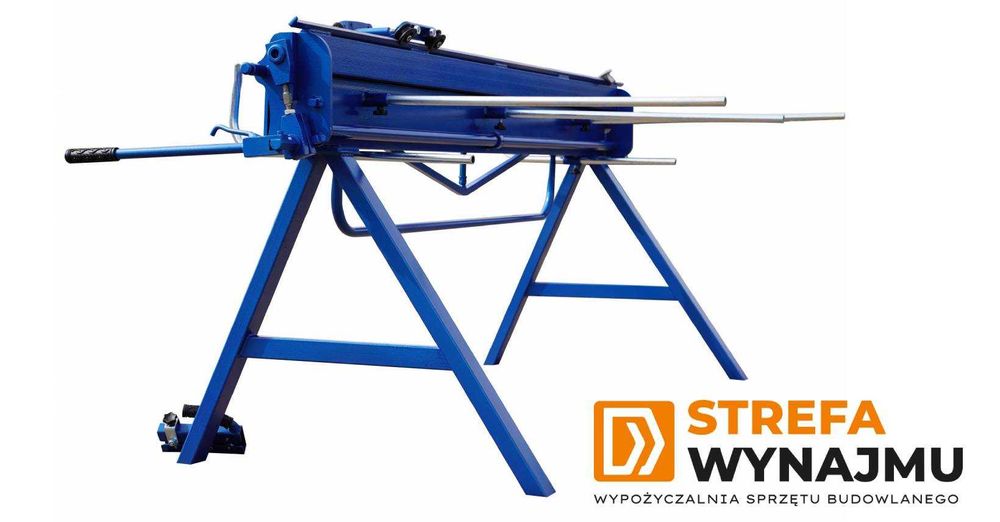Zaginarka giętarka zawijarka do blachy 2m Prod-Masz wynajem najtaniej