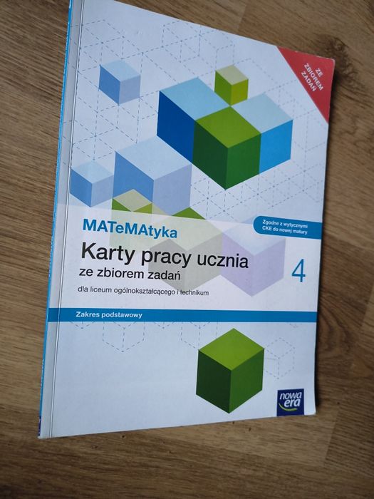 Karty pracy ucznia 4 Matematyka zakres podstawowy