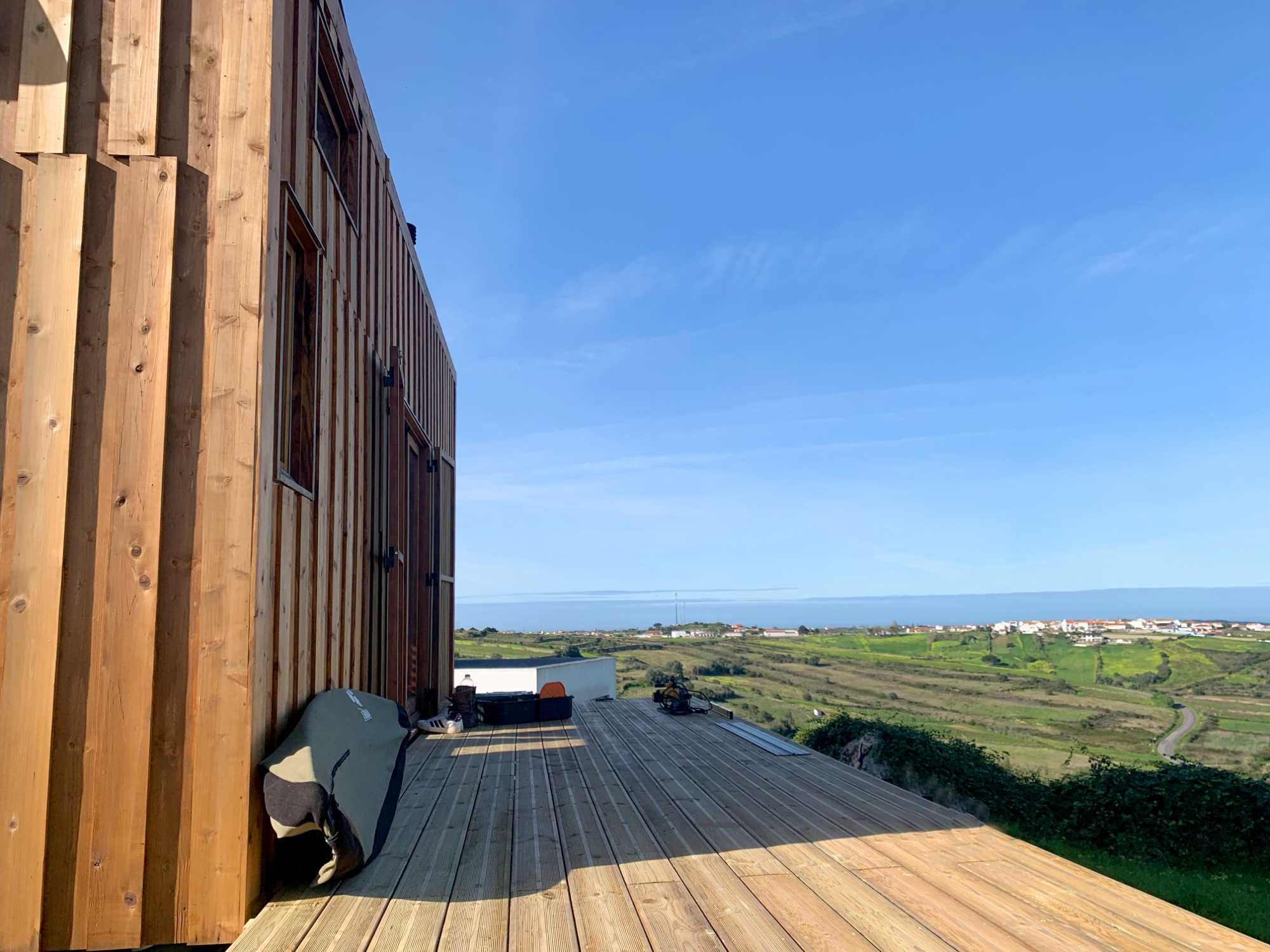 Casa em Madeira  (Wood Tiny house on wheels)