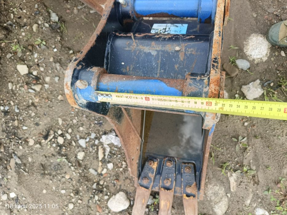 Łyżka skarpowa kopiącą