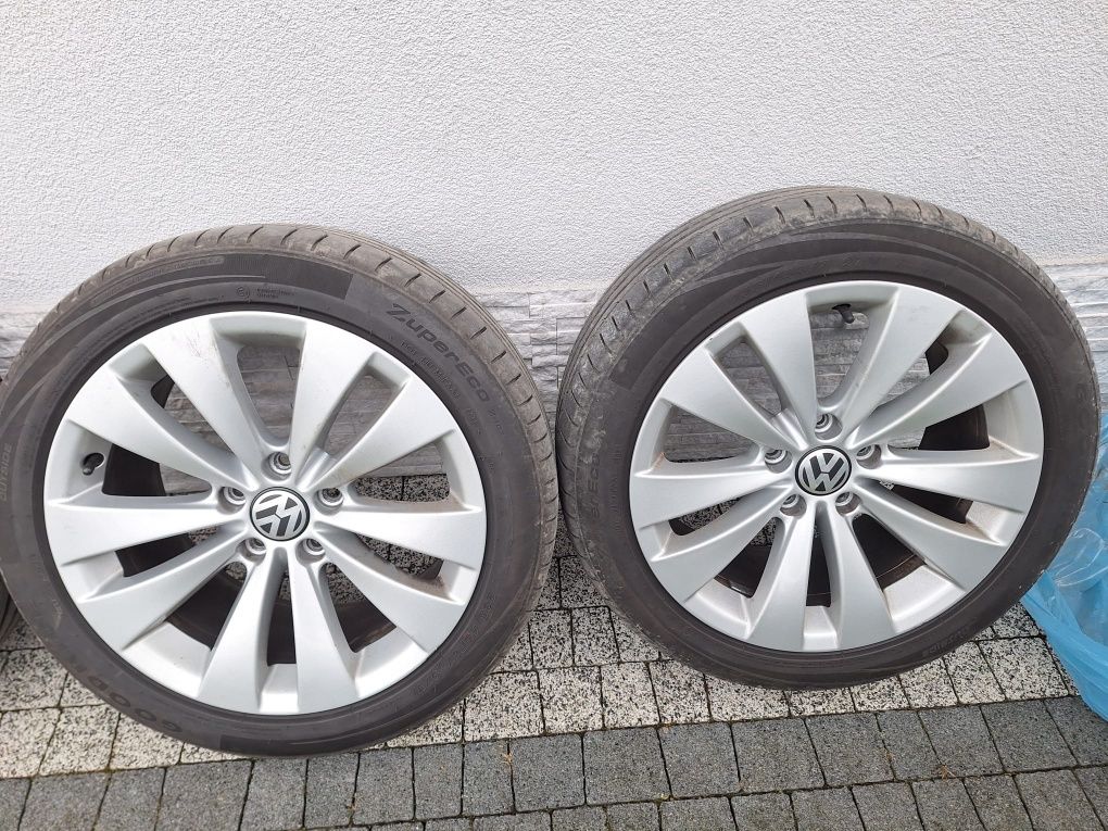 Mam do sprzedania opony z alufelgami 17' 235/45
