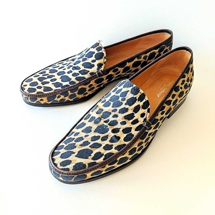 Туфлі Dolce Gabana 41-42, розмальовка леопард