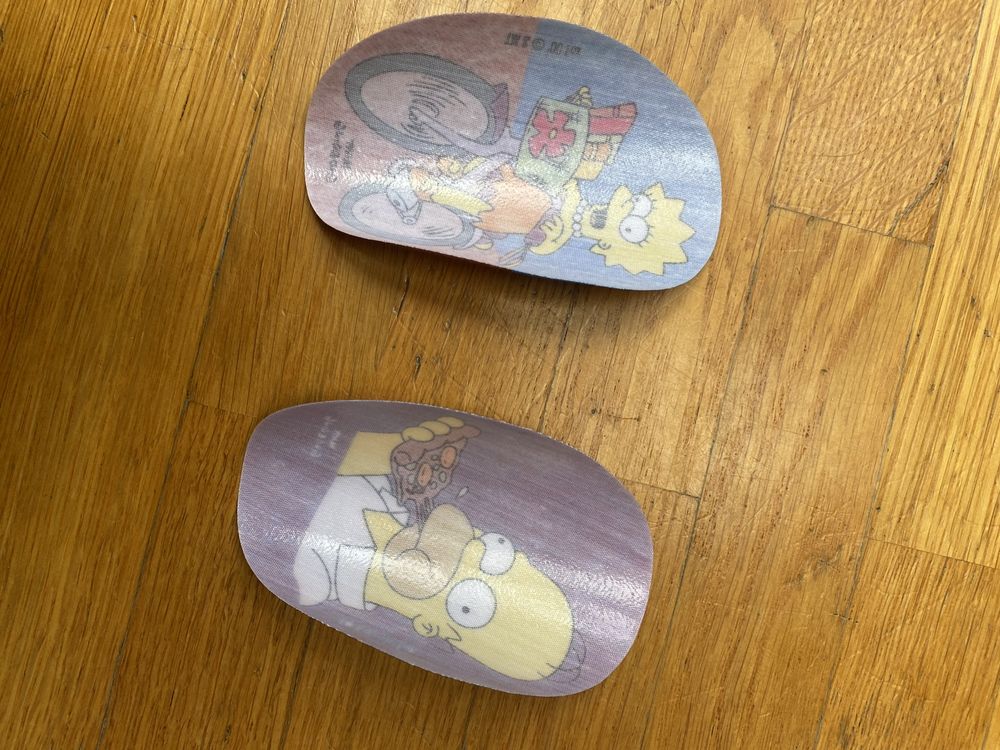 Łatki naszywki do naprasowania na ubranie The Simpsons