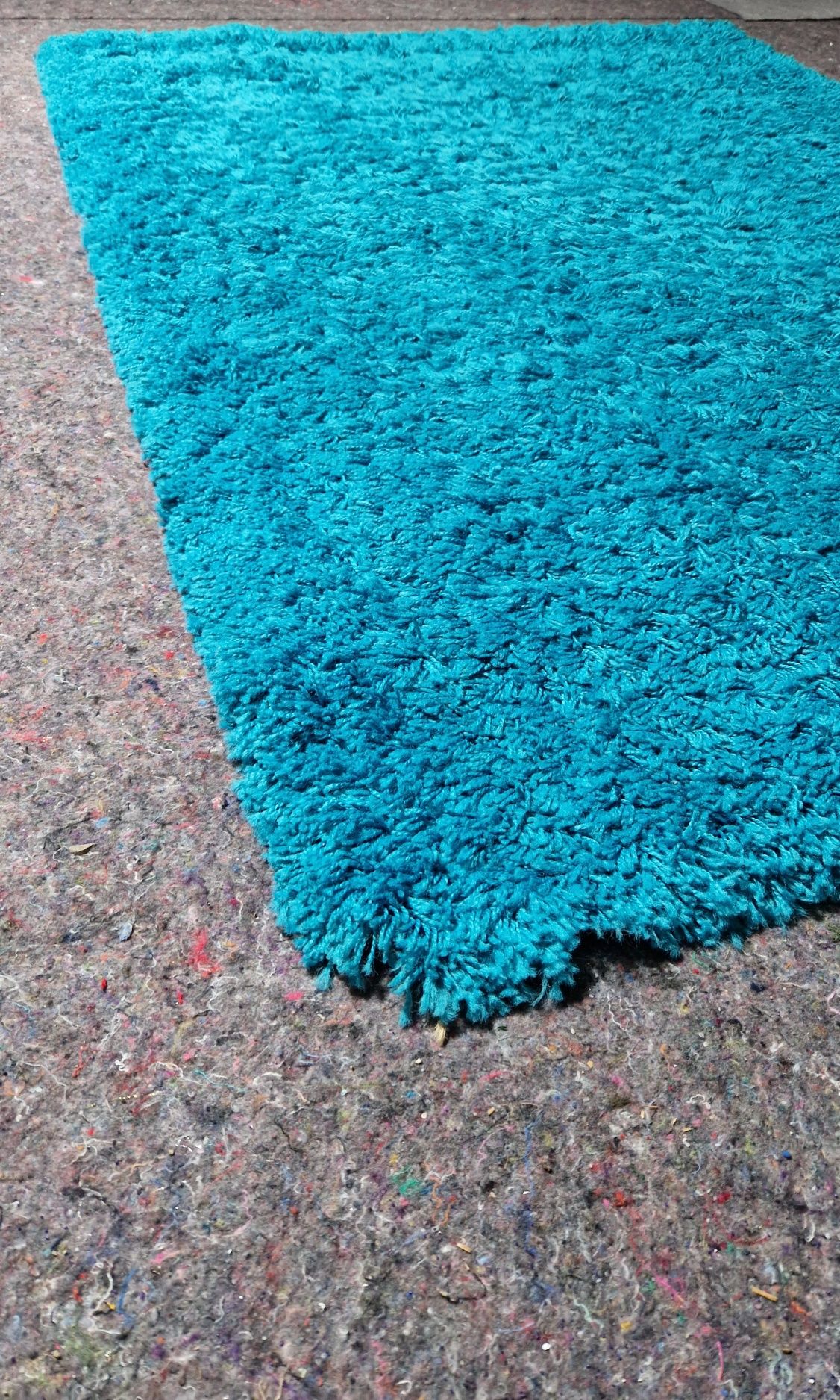 Turkusowy dywan 125x170 cm