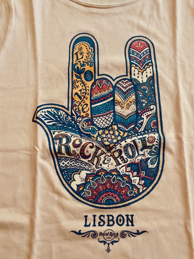 T-shirt Hard Rock Lisboa