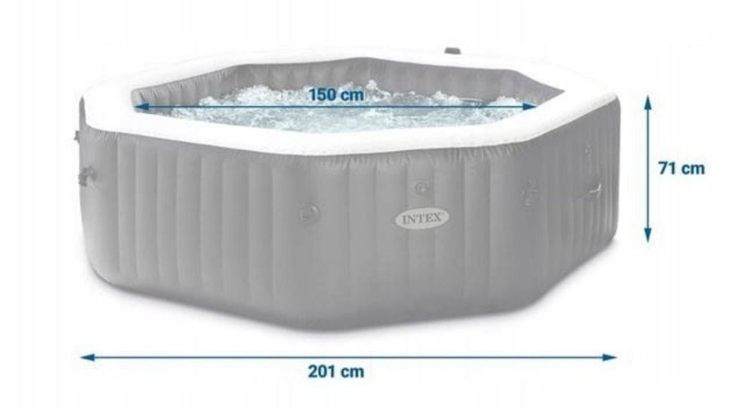 Dmuchane SPA z hydromasażem