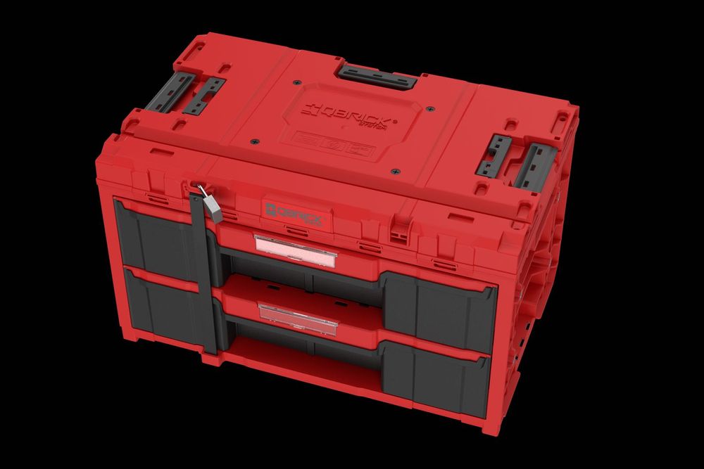 Skrzynka narzędziowa QBRICK One Drawer 2 Toolbox 2.0 Red Ultra HD nowa