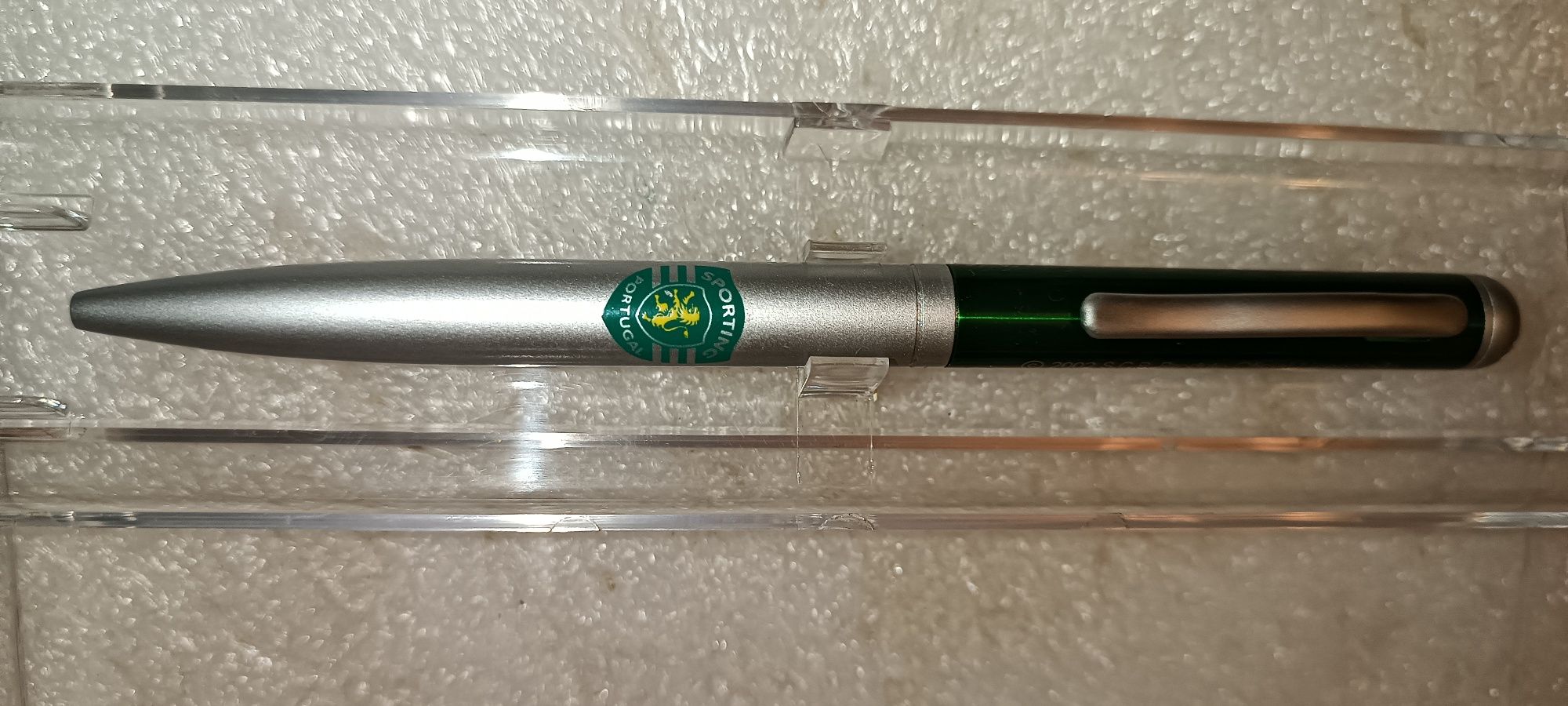 Esferográfica Sporting clube de Portugal produto oficial de 2002