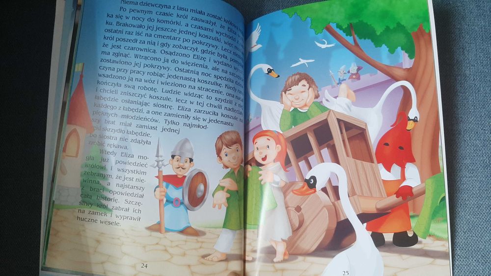 Baśnie Andersen Dziewczynka z zapałkami Dzikie łabędzie Córka puszczy