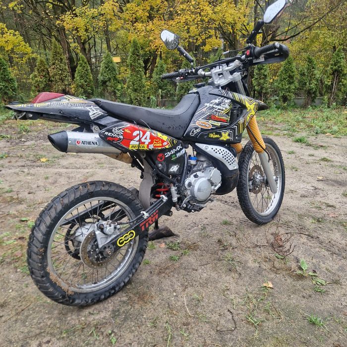 Yamaha dt 125, 170cc  athena zarejestrowana .