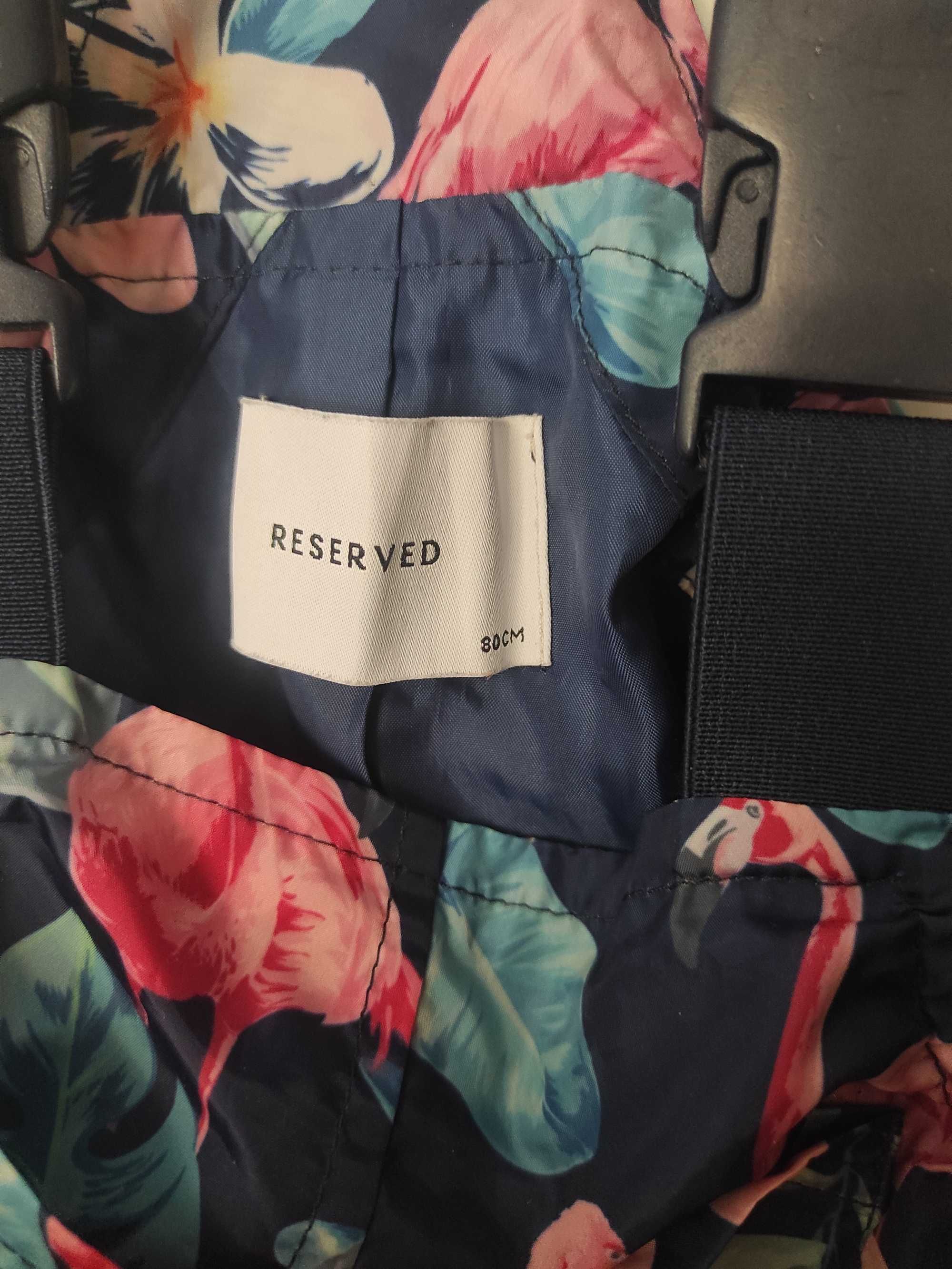 Spodnie ogrodniczki na szelkach Reserved 80