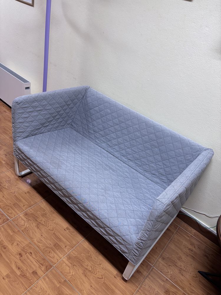 Sofá KNOPPARP Ikea Cinza