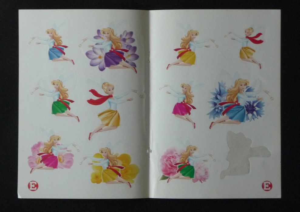 Naklejki dla dziewczynek - kwietne wróżki