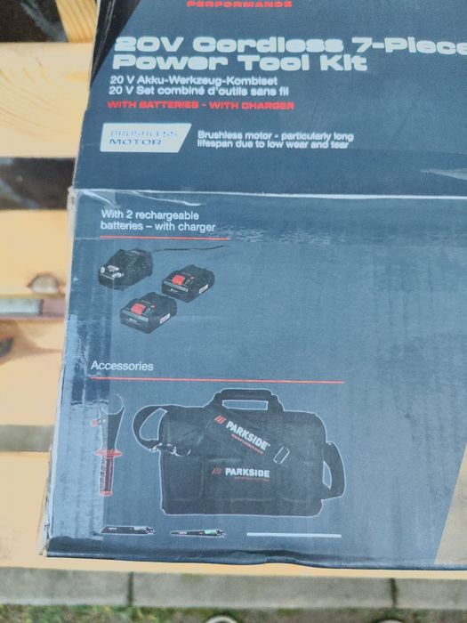 Набір акумуляторних інструментів PARKSIDE PERFORMANCE