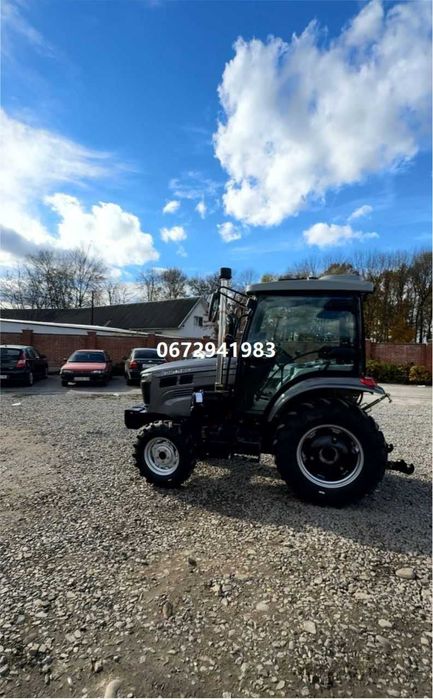 Мінітрактор Скаут 404 C компресор реверс примусова на широких колесах