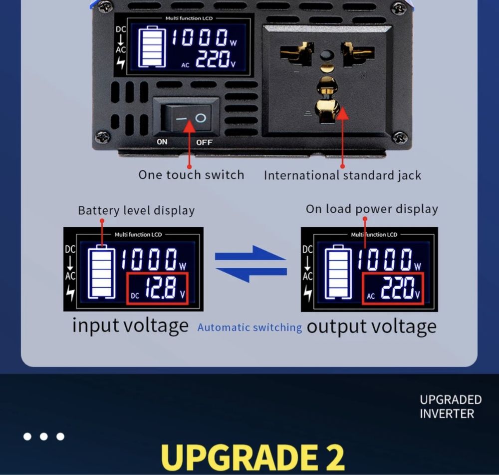 Инвектор 12/220. 1600 W.