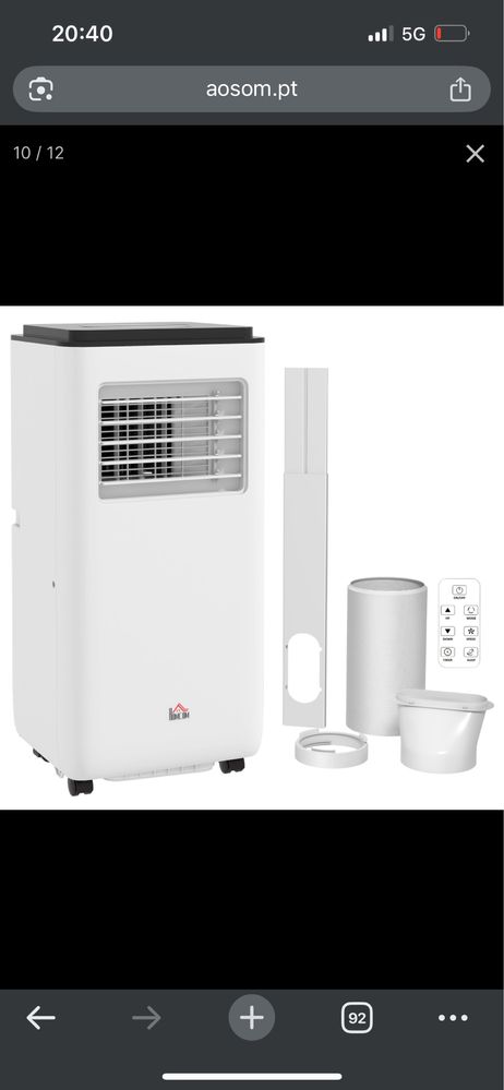 Ar condicionado portatil 100000 BTU