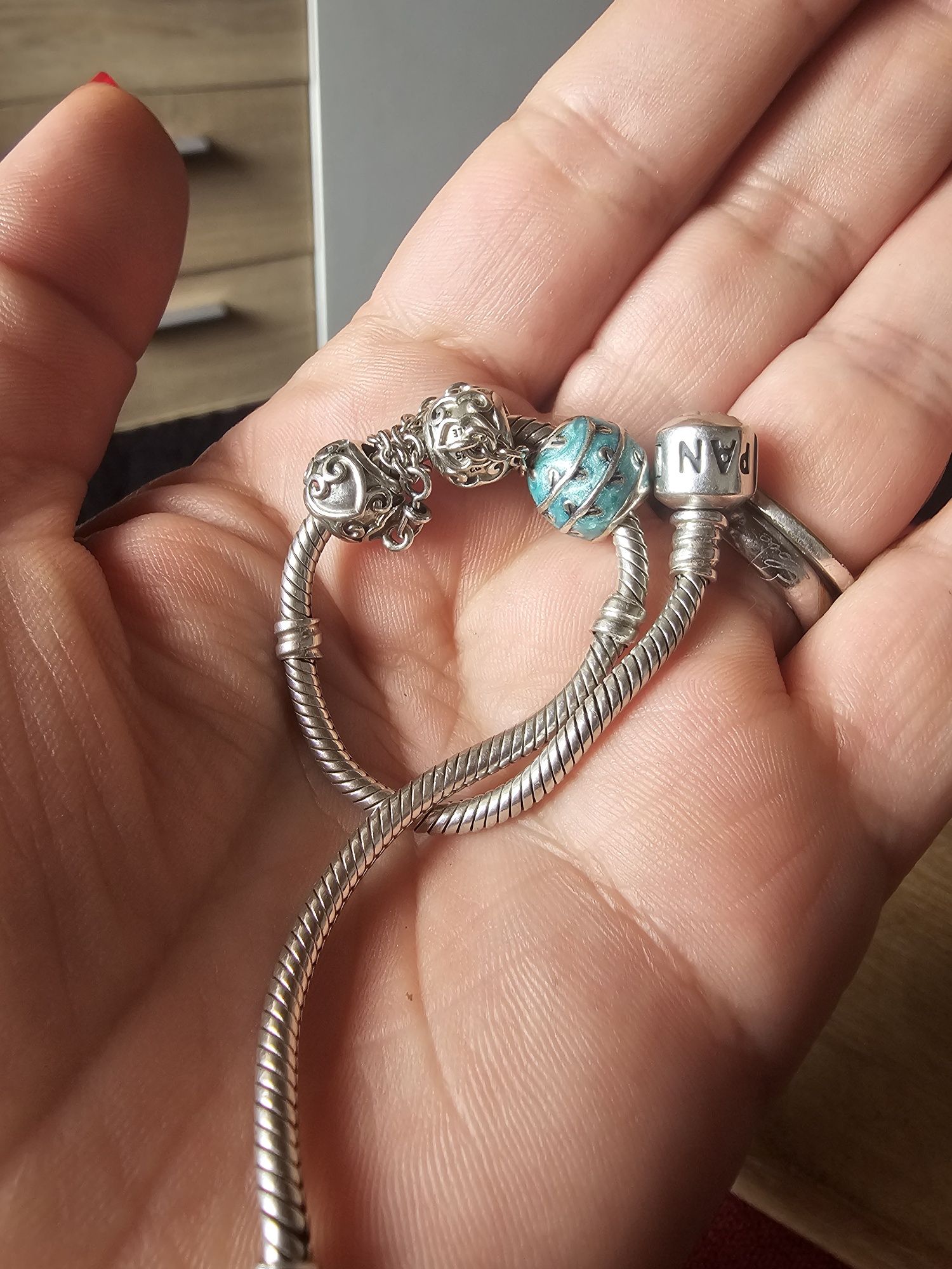 Pandora tamanho  19 cm cm brinde e trinco  original