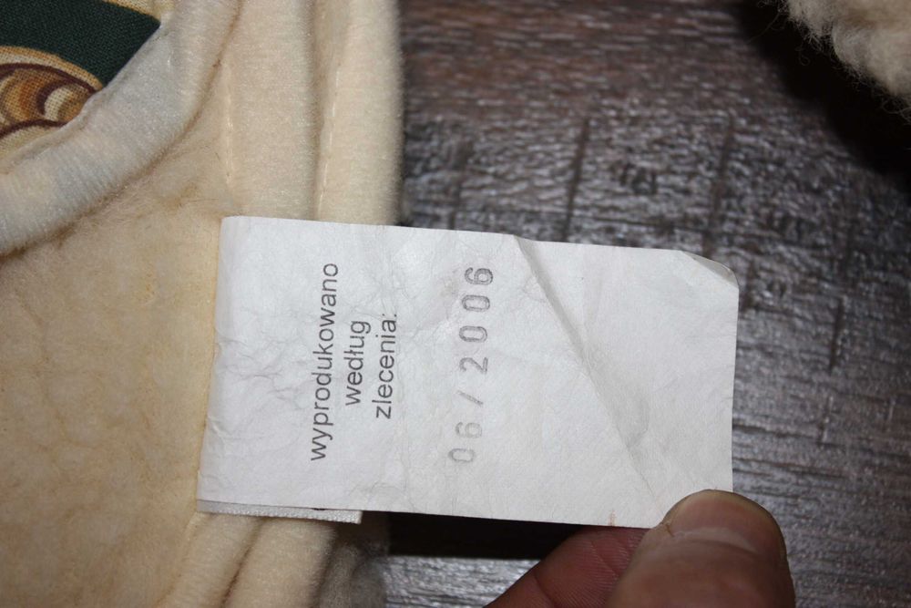 Szlafrok Woolmark wełniany profilaktyczno-rehabilitacyjny