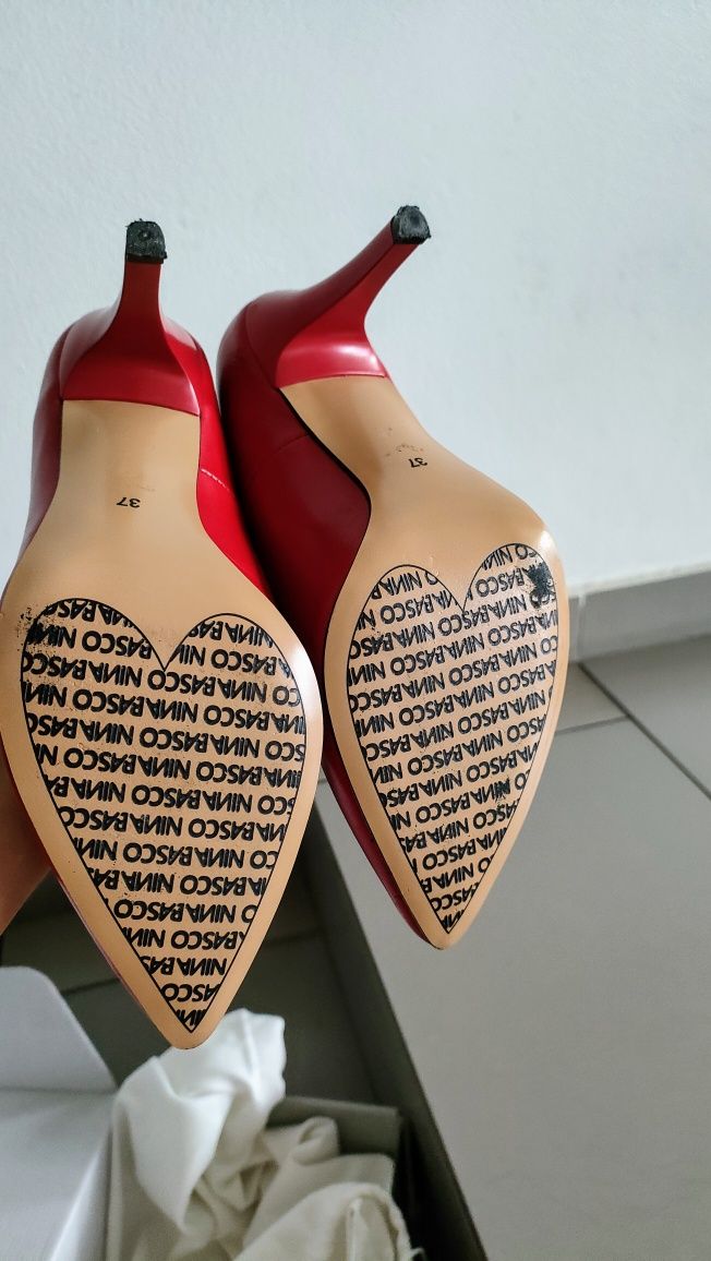 luksusowe szpilki Nina Basco comfort NOWE