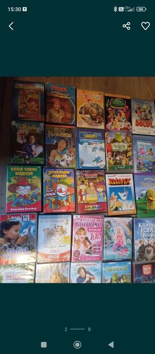 Płyty DVD filmy dla dzieci