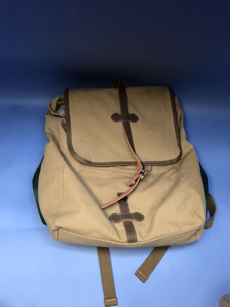 Городской винтажный рюкзак коричневый