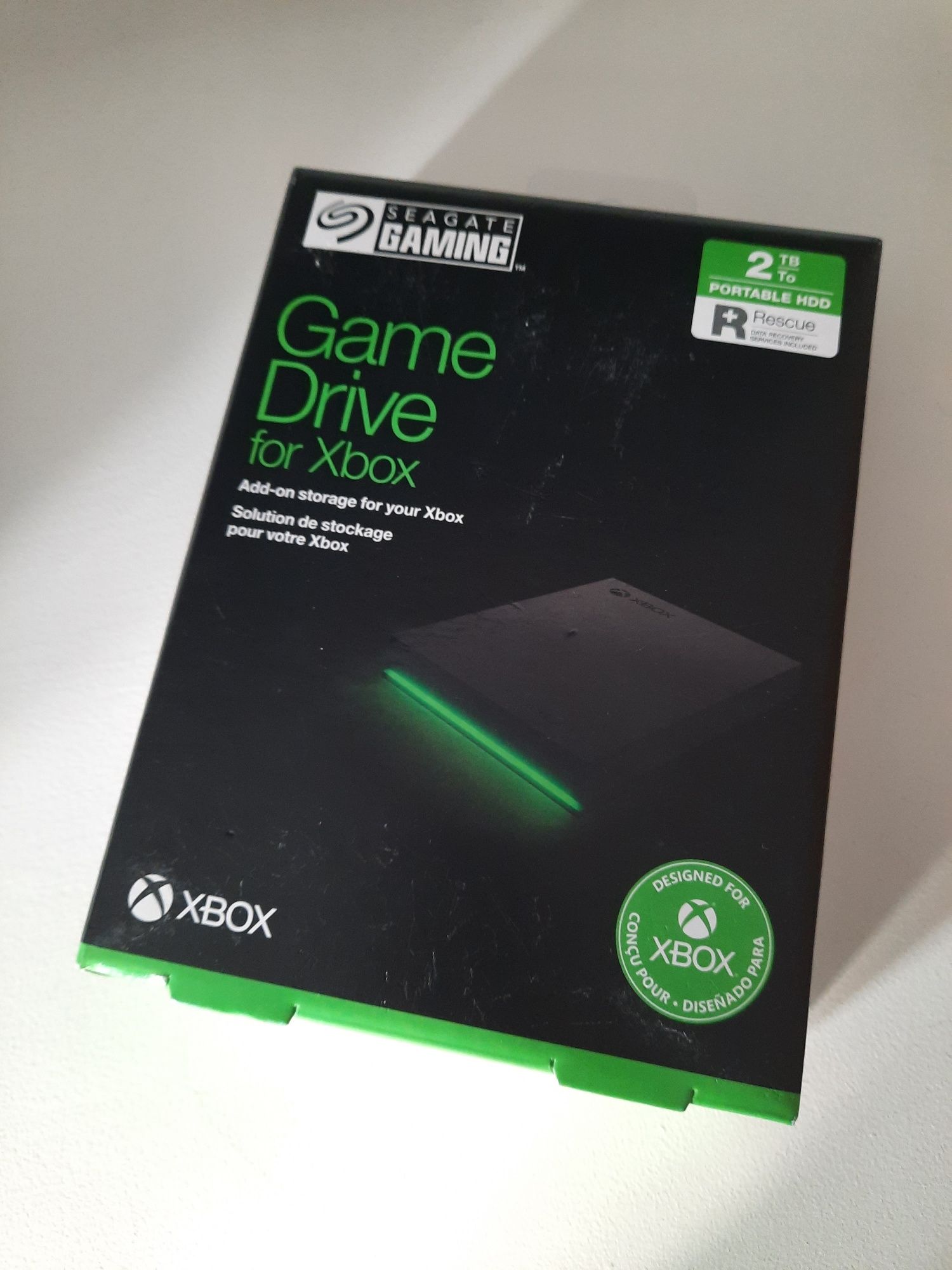 Dysk Zewnętrzny Xbox Seagate 2TB