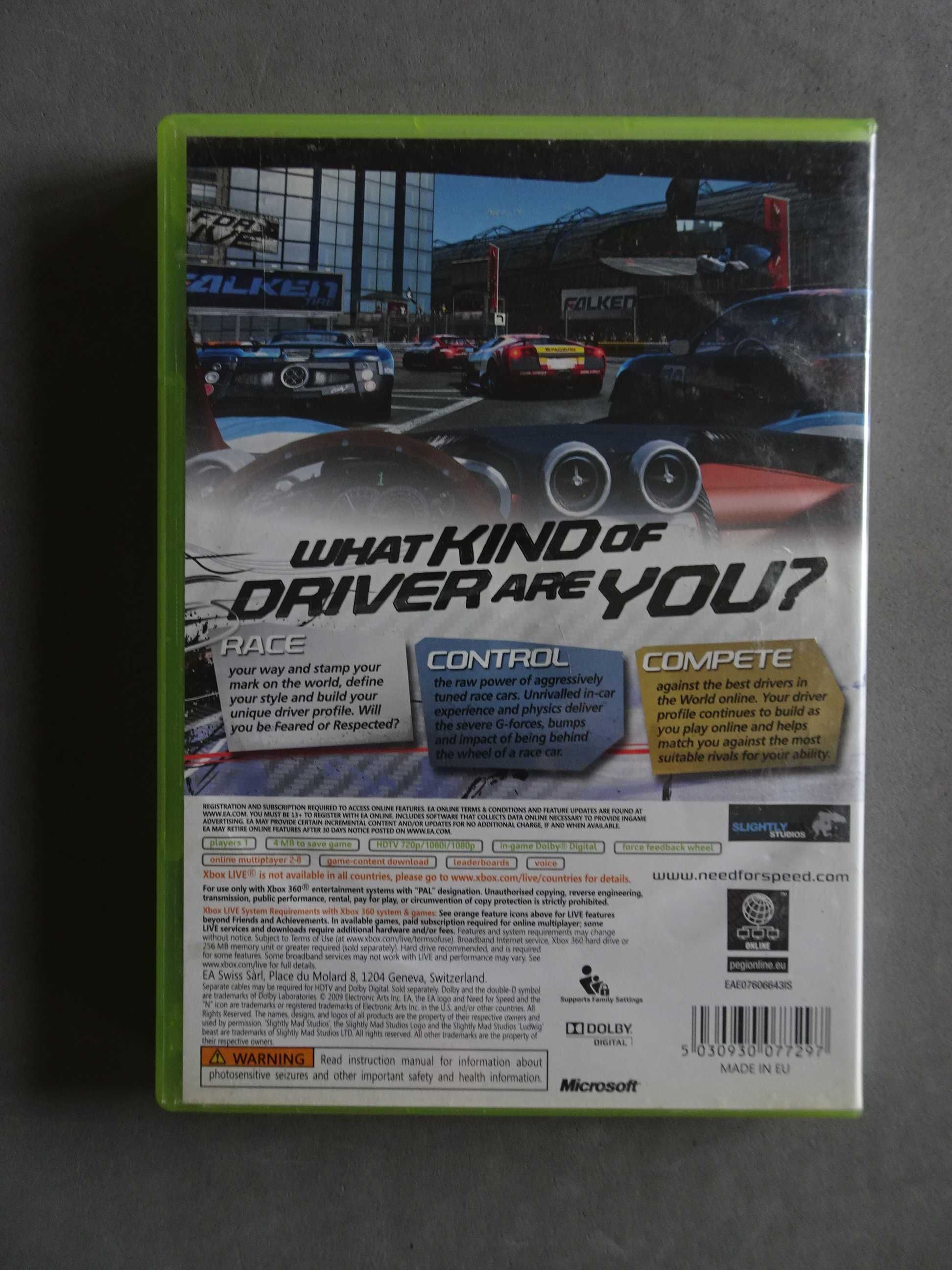 Jogo X-Box Xbox 360 - Need for Speed Shift