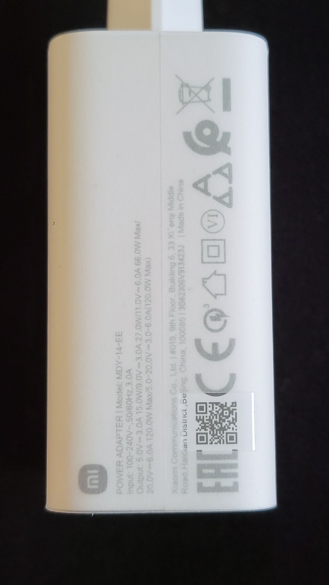 Ładowarka sieciowa Xiaomi 120W oryginalna nowa