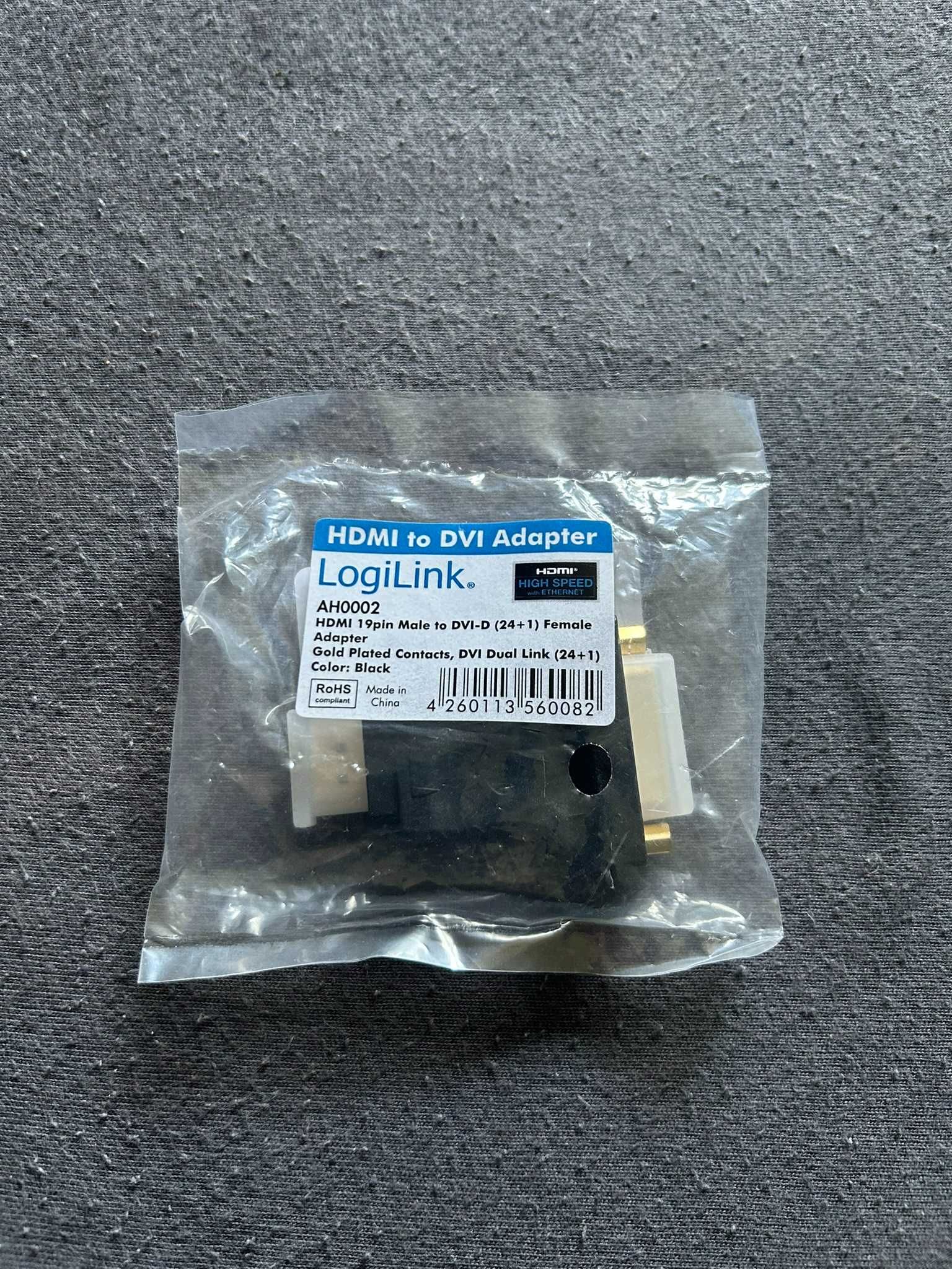 Nowy Adapter HDMI do DVI LogiLink