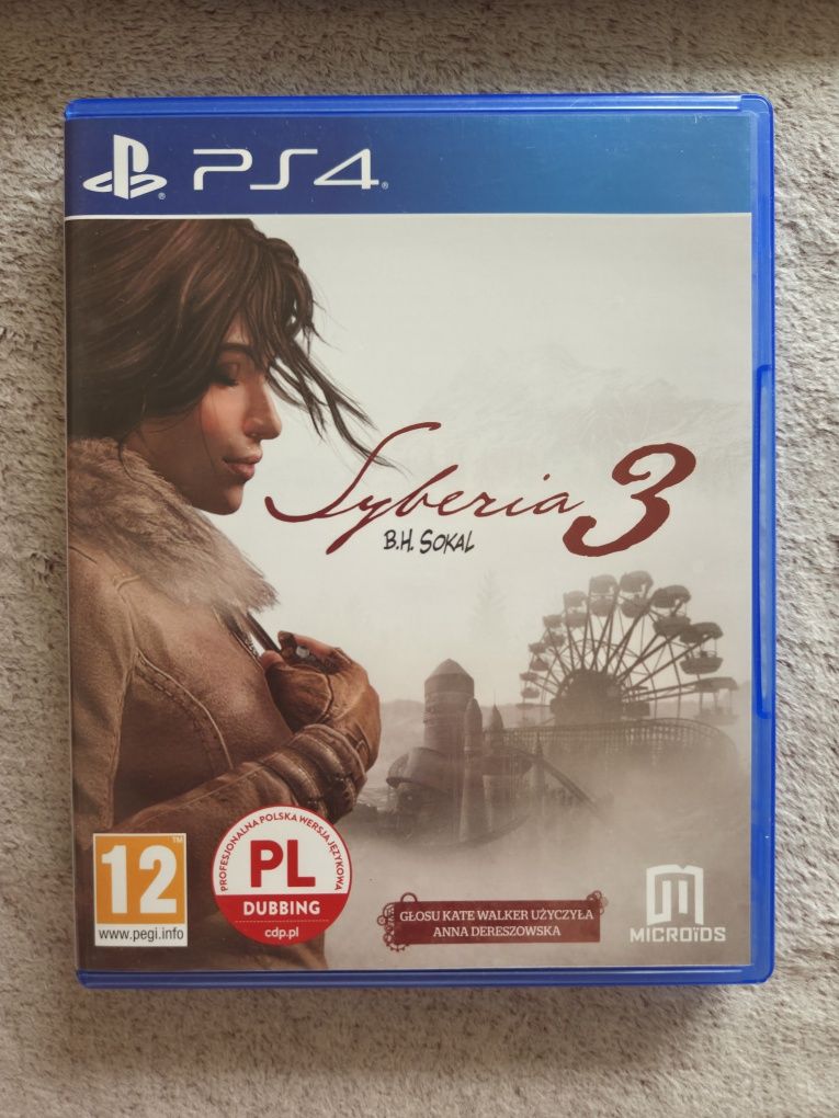 Gra Syberia 3 ps4