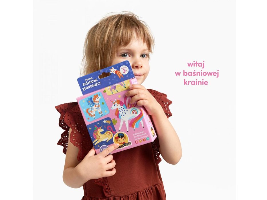CzuCzu Puzzle Baśniowe Jednorożce 3+ ZA6097
