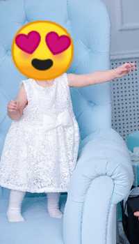 Нарядное детское платье на 1 год