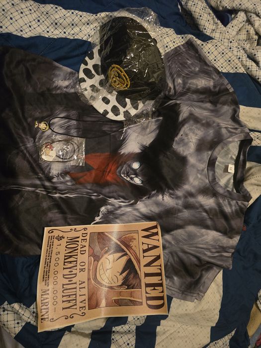 Conjunto de one piece luffy