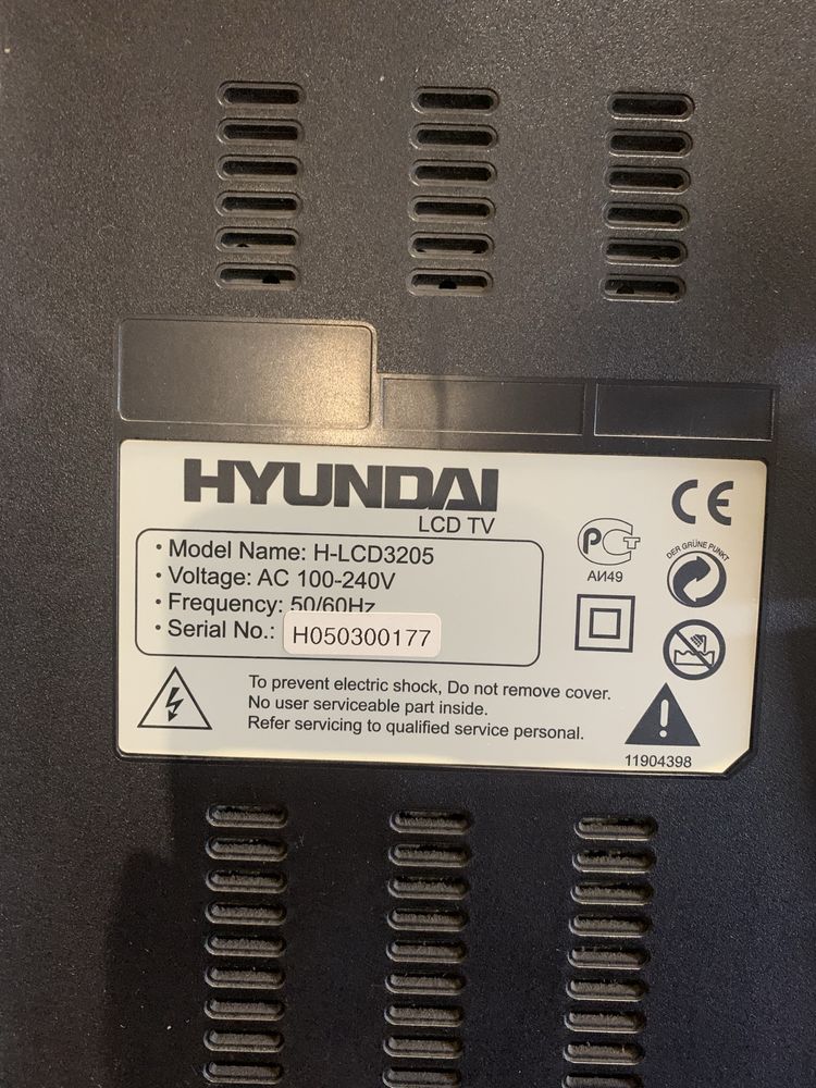 Продам телевізор б/у HYNDAI