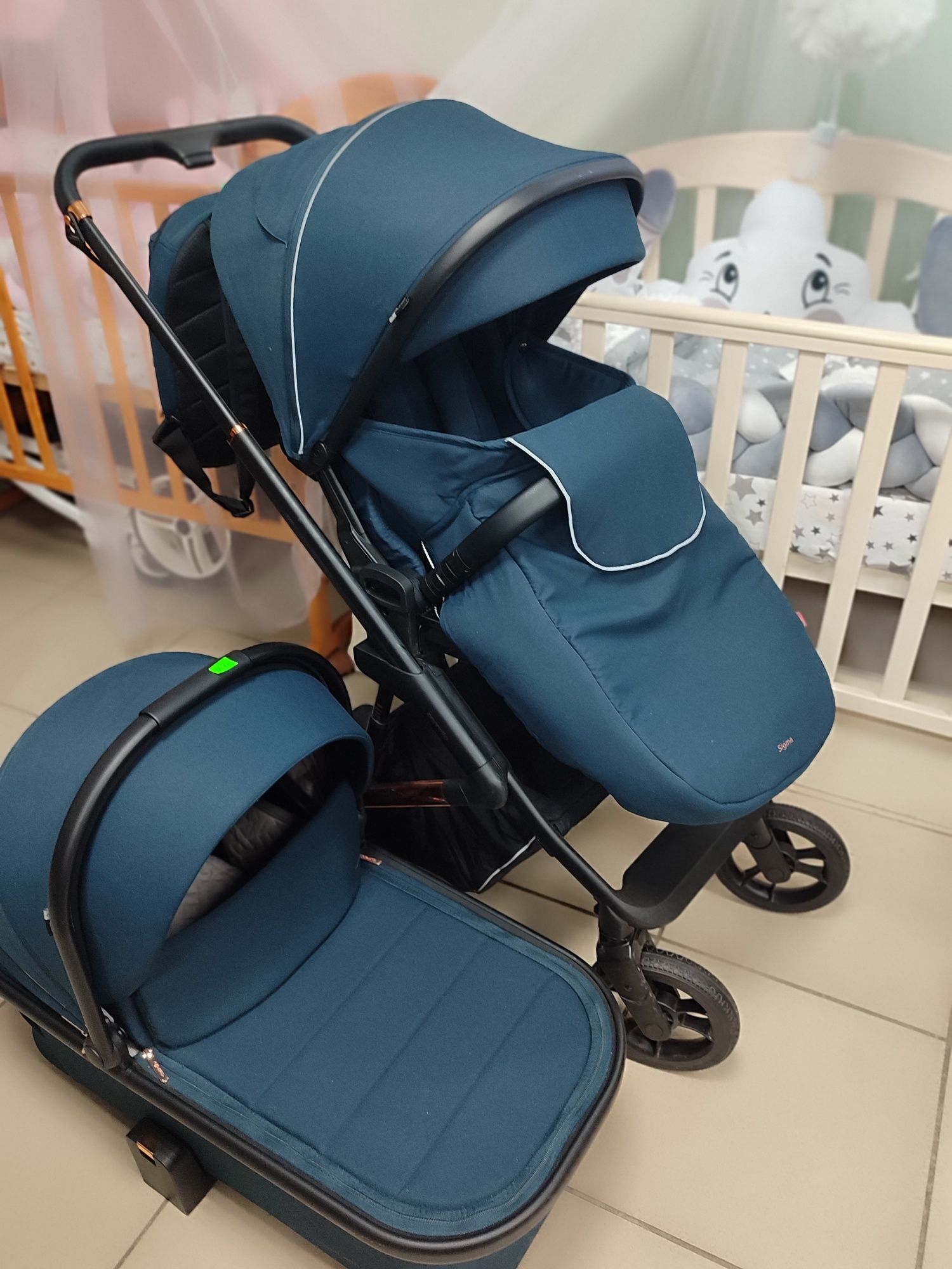 Коляска 2в1 Карелло Сигма Carrello