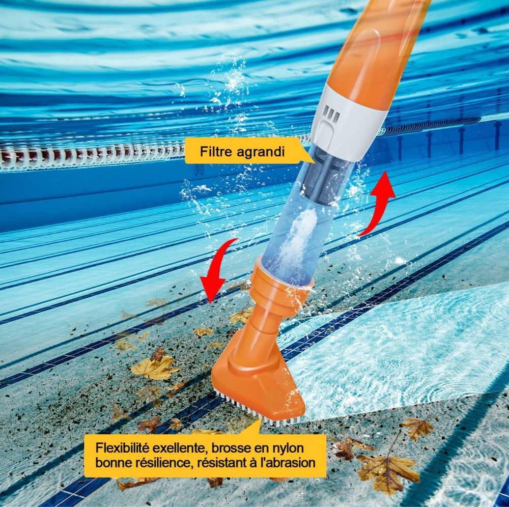PoolyPoly akumulatorowy odkurzacz basenowy