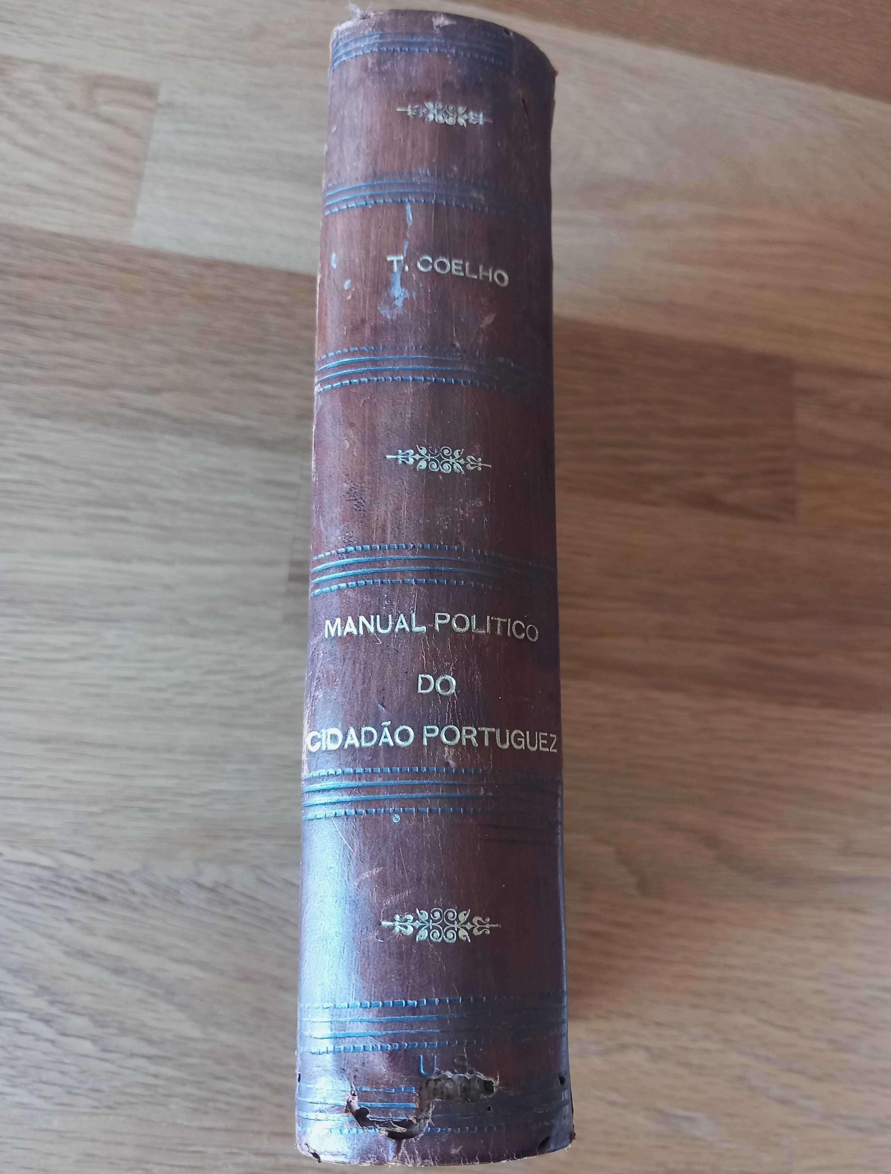 Manual Político do Cidadão Portuguez - Trindade Coelho Ed.1906