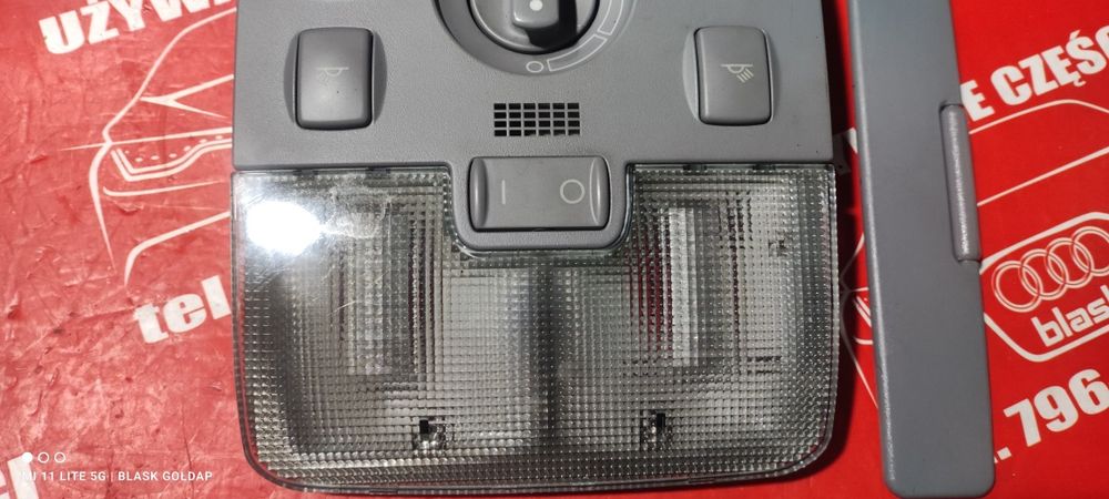Oświetlenie Kabiny Szyberdach Audi A3 8L 1.6 B 5D Lift Blask Gołdap